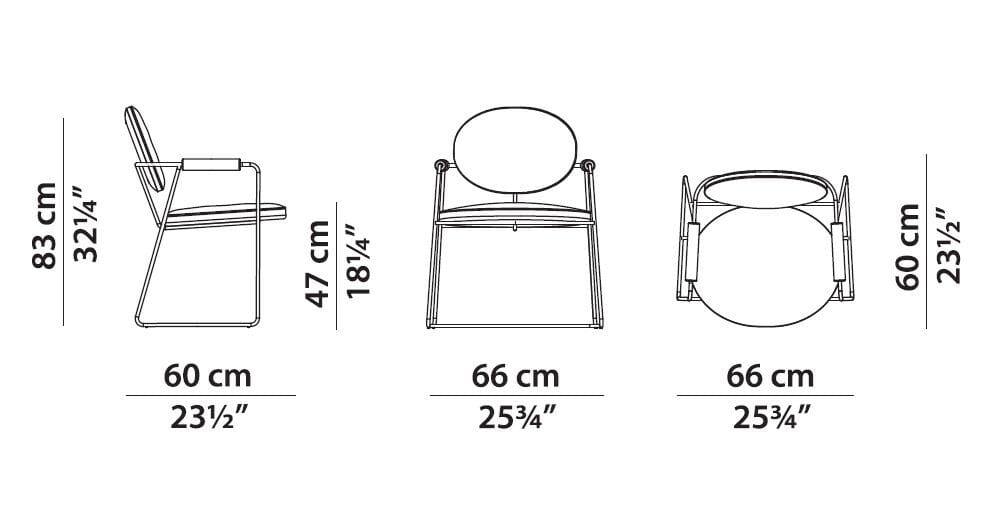 Кожаный мягкий стул с подлокотниками Baxter Gemma ARCH-00022542 - Вид №9