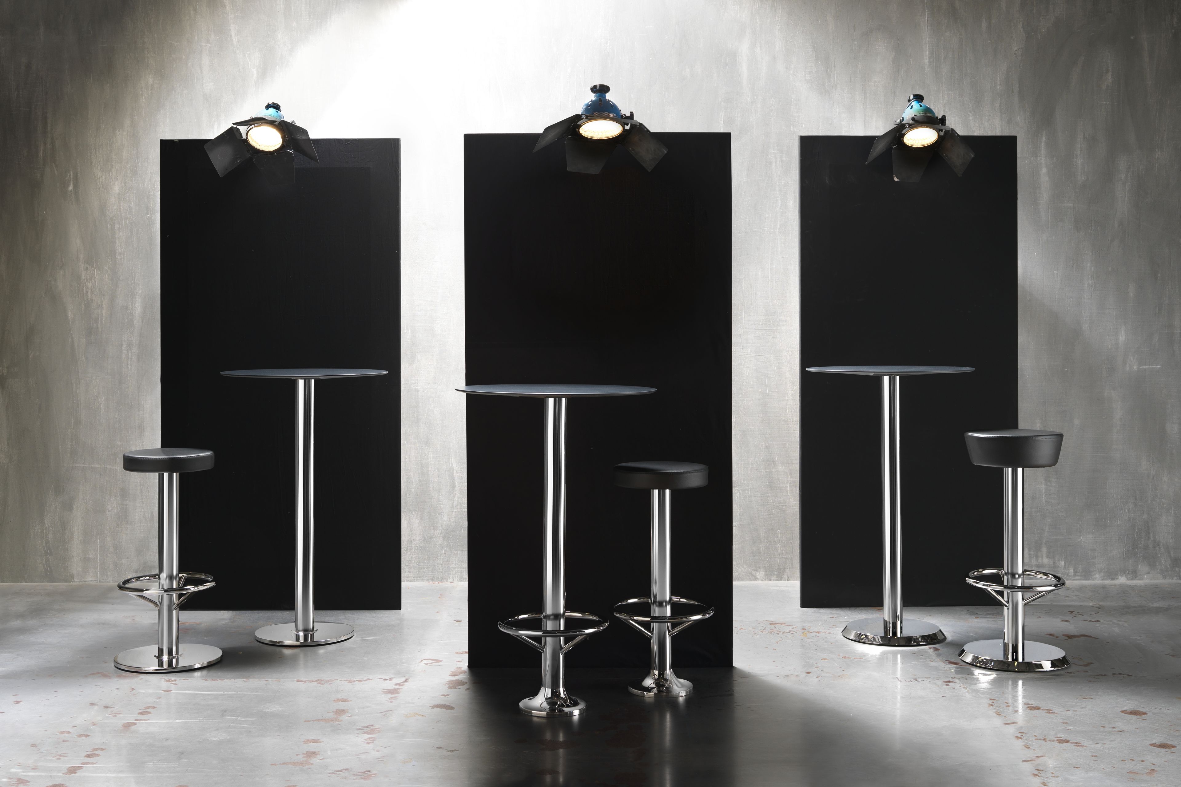 Стальной табурет с подставкой для ног PF Stile 414 ARCH-00105850 - Вид №1