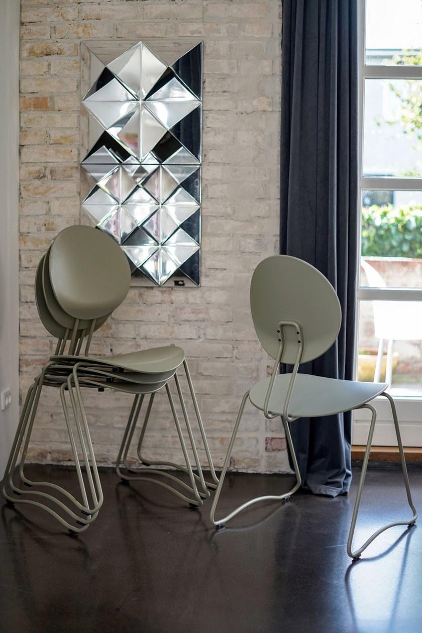 Verpan Стул для конференций, штабелируемый салазками sun-id-1490576 - Вид №2