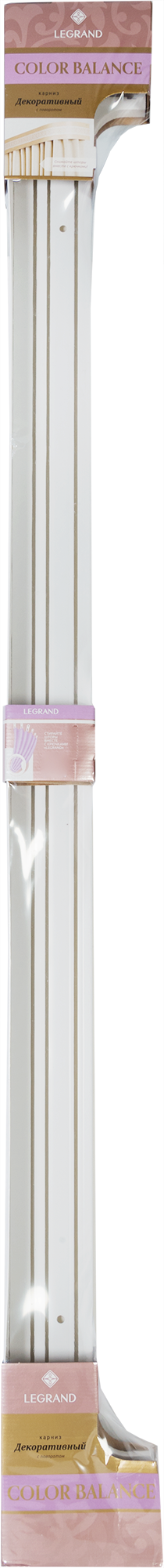 Трехрядный карниз Legrand Прима 240 см для многослойных штор 82594944 STLM-0030929 - Вид №4