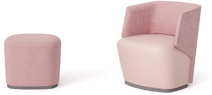 ESTEL GROUP Кресло из ткани Embrasse sun-id-1381575 - Вид №2