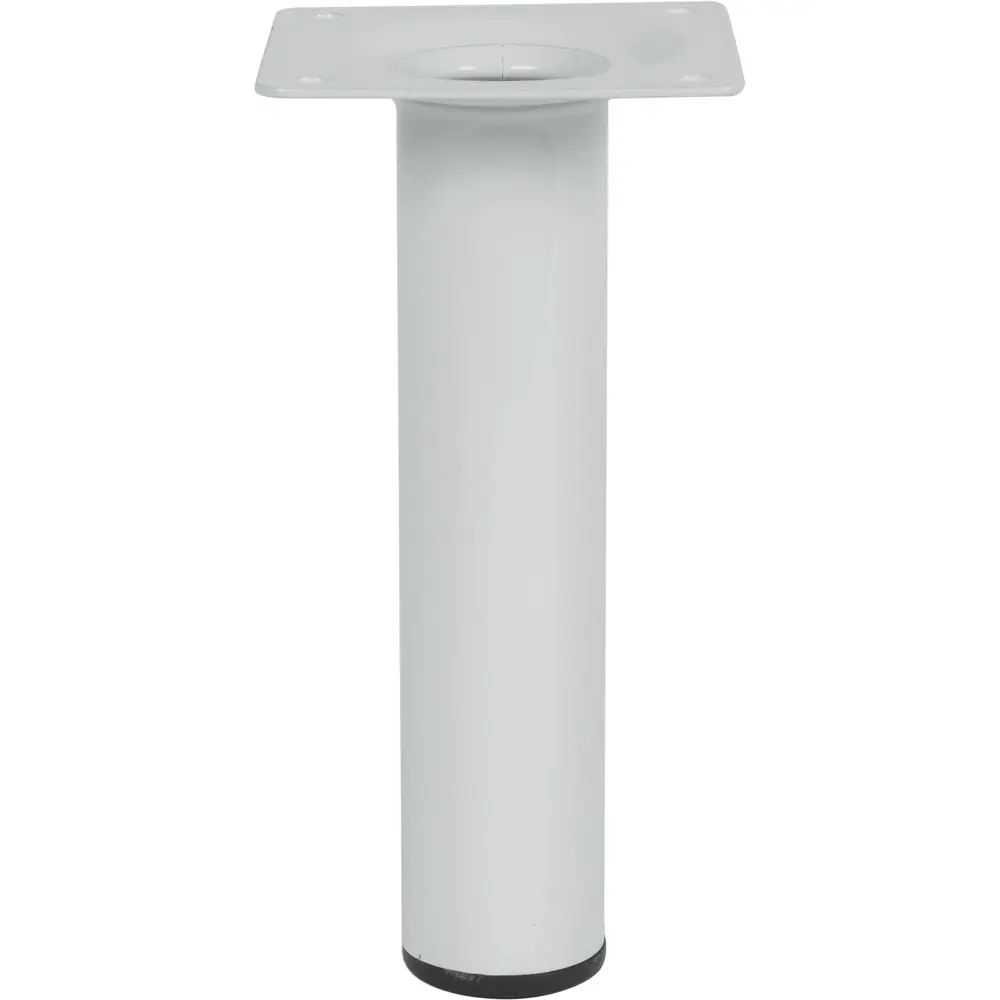 Ножка для мебели круглая ⌀30 мм высота 150 мм белая EDSON STLM-2079497