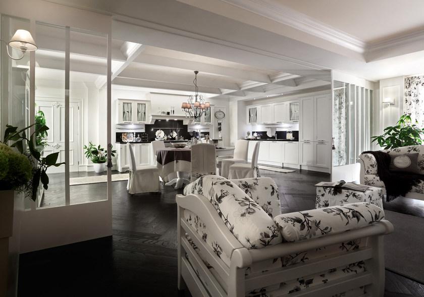 Callesella Arredamenti Модульная деревянная кухня с ручками Kitchen sweet kitchen sun-id-1462594 - Вид №3