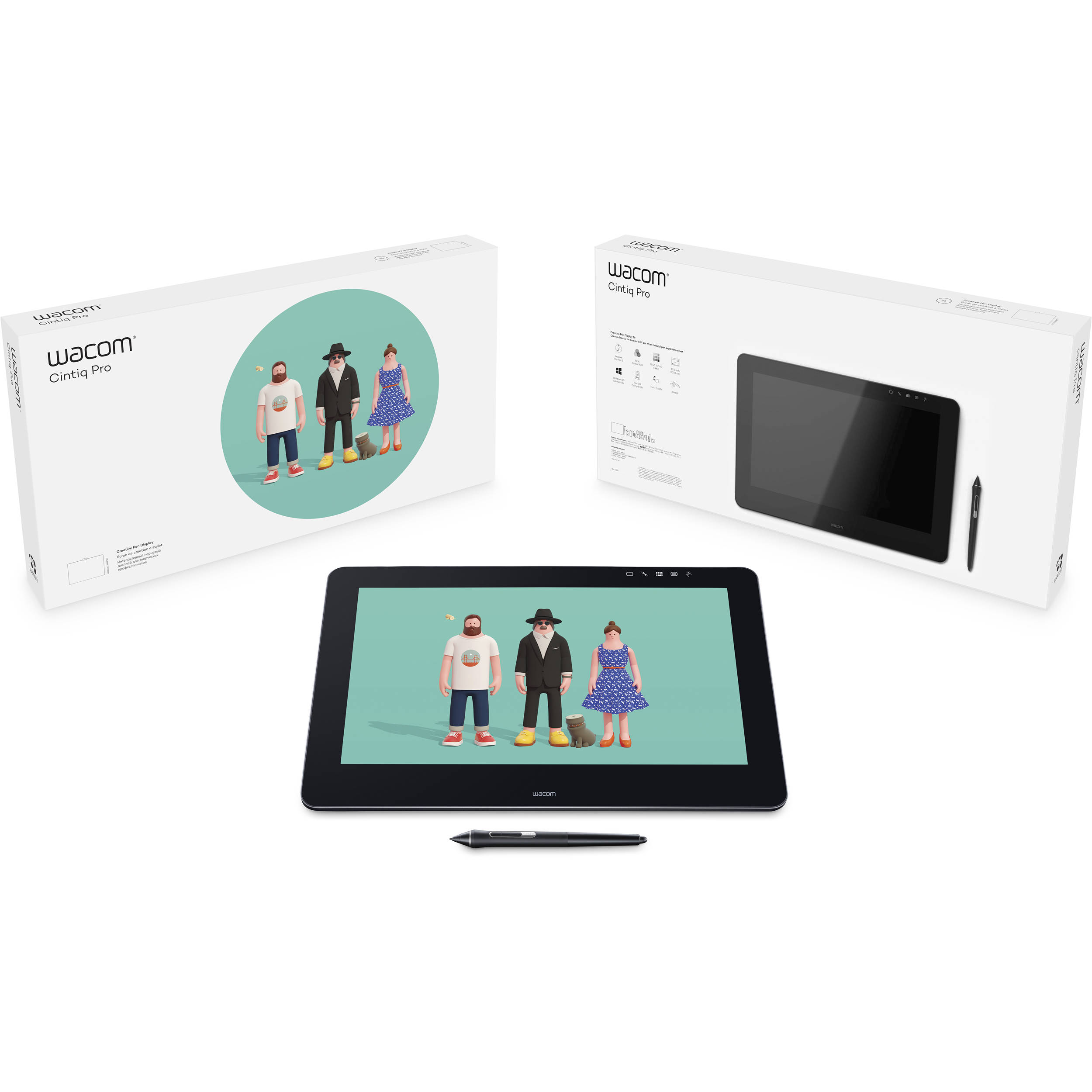 DTH-1620A-RU Interactive display cintiq pro 16 uhd ru Wacom Santreyd  - Вид №10