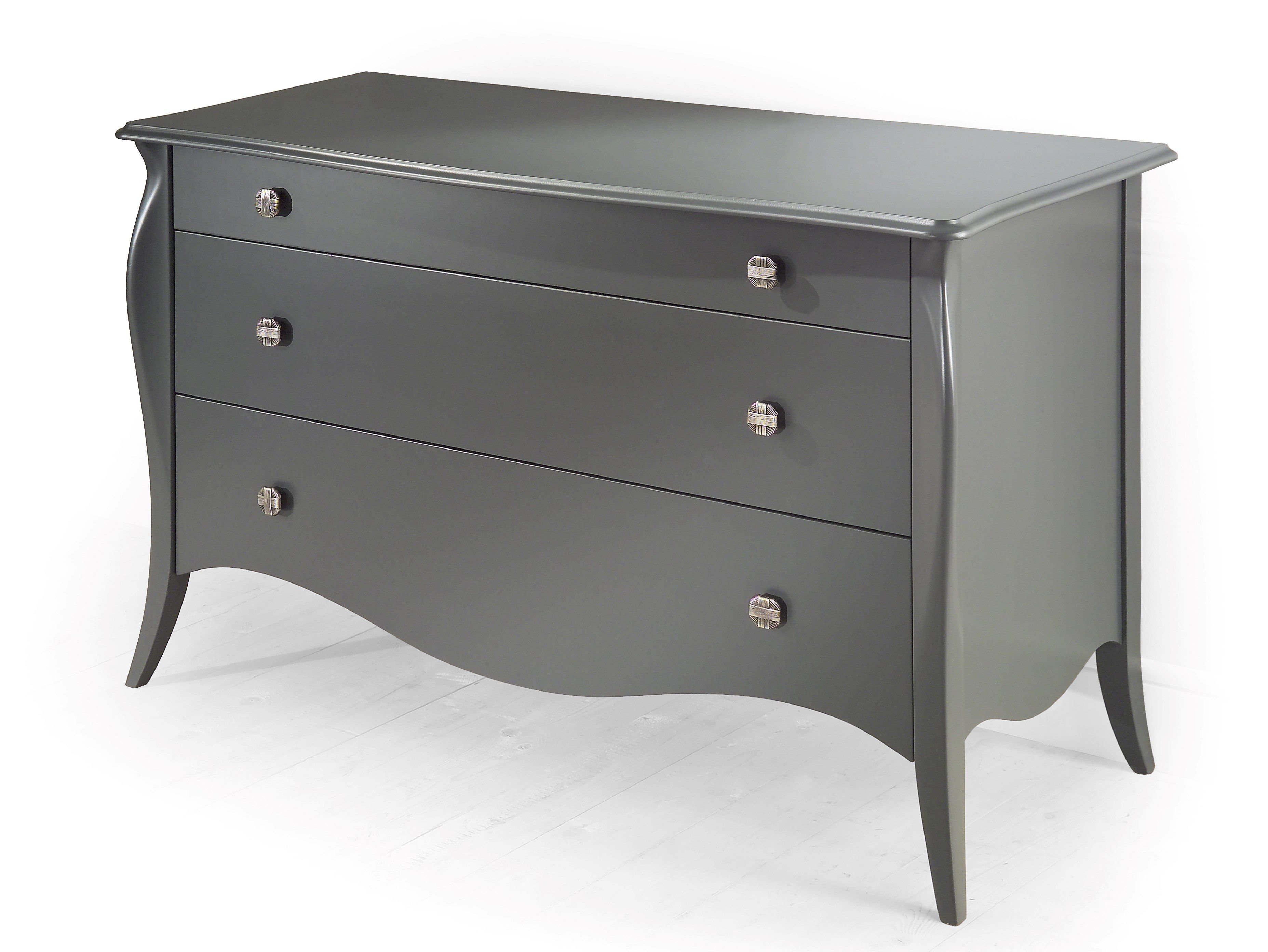 Комод из массива дерева с тремя ящиками MARIONI Fes ARCH-00049447 - Вид №1