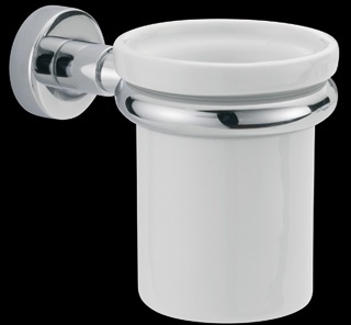 TR142 Стакан, настенный, керамический bagno&associati TRATTO