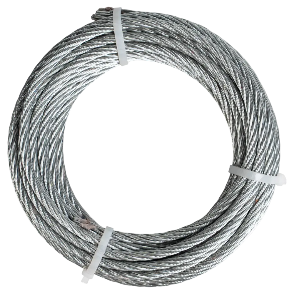 Стальной трос Tech-Krep оцинкованный 6 мм для надежного крепления 89391082 STLM-1565293 - Вид №2