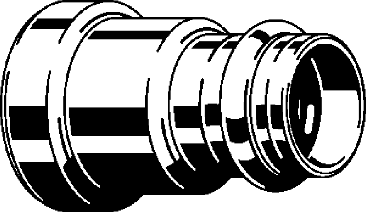 Viega Соединительный элемент Megapress 4213.2 (736255) 736 255 - Вид №1