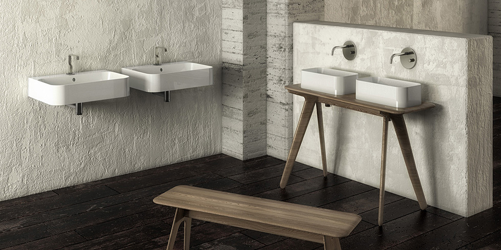 SL03535101 Подвесная раковина настенная овальная Disegno Ceramica  белая  - Вид №1