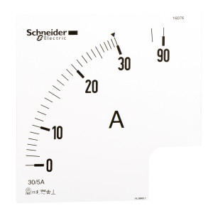 16078 Шкала, 0-200-600 А, для амперметра 16073 Schneider Electric PowerLogic