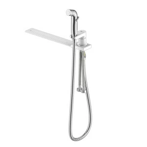 LM7170CW Смеситель Solo с гигиеническим душем, устанавливаемый на унитаз LEMARK SOLO