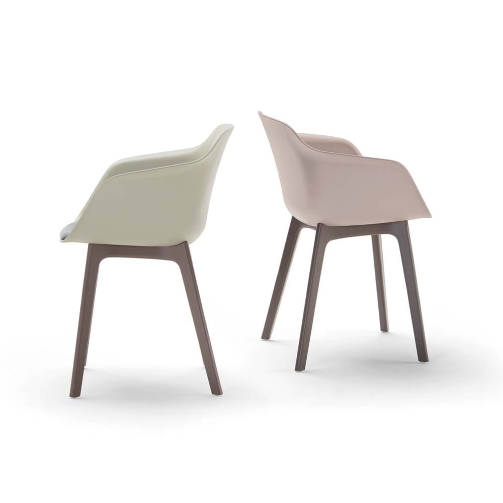 Полипропиленовый стул с подлокотниками INCLASS Taia ARCH-00022220 - Вид №4