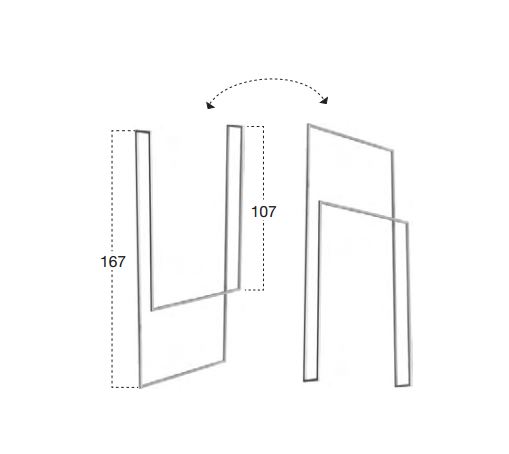 Полотенцедержатель / Tandem Antoniolupi sun-id-376927 - Вид №2