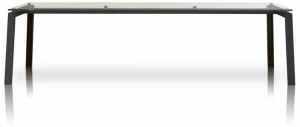 Porro Прямоугольный стол из железа и стекла