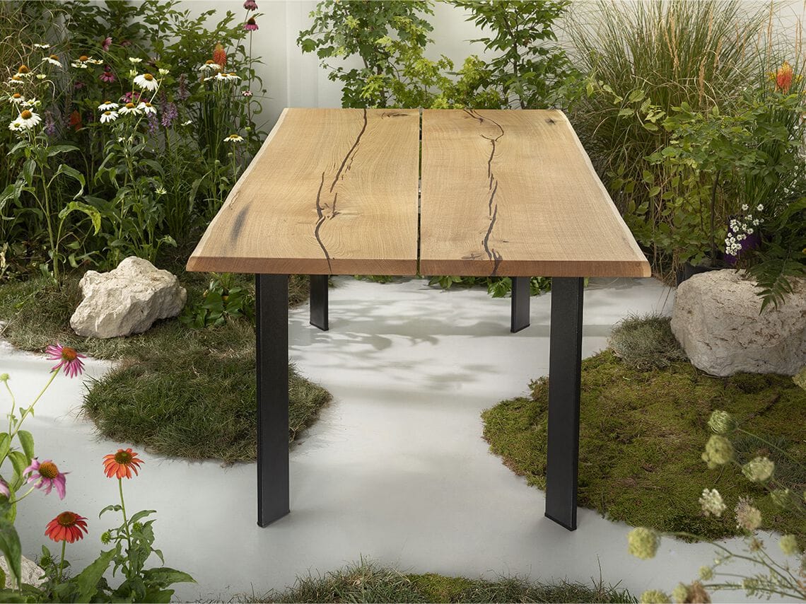 Прямоугольный обеденный стол из массива дерева Florian Wood&amp ARCH-00077004