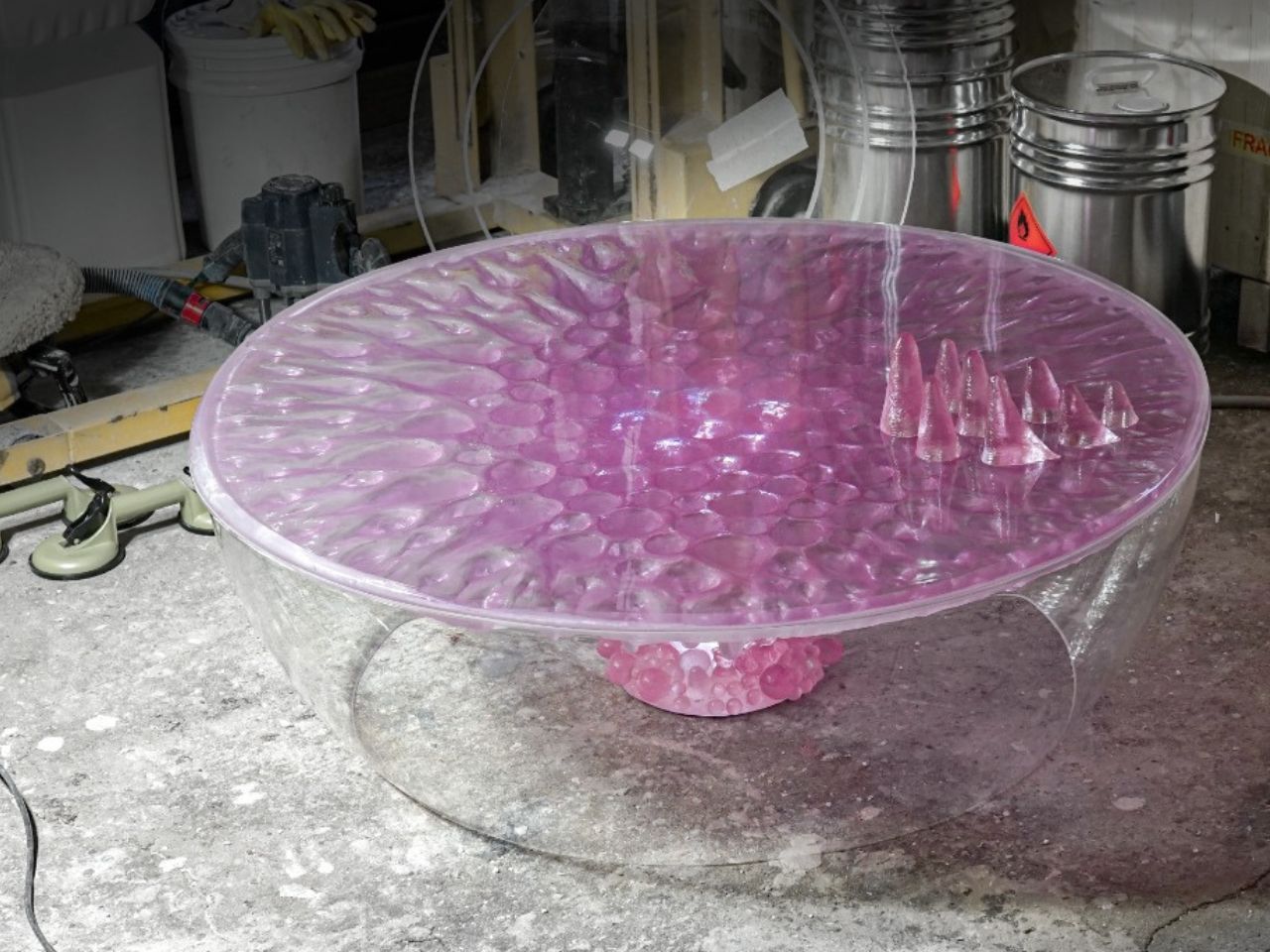 Круглый журнальный столик LO Contemporary HYPNOSIS ARCH-00012541 - Вид №3