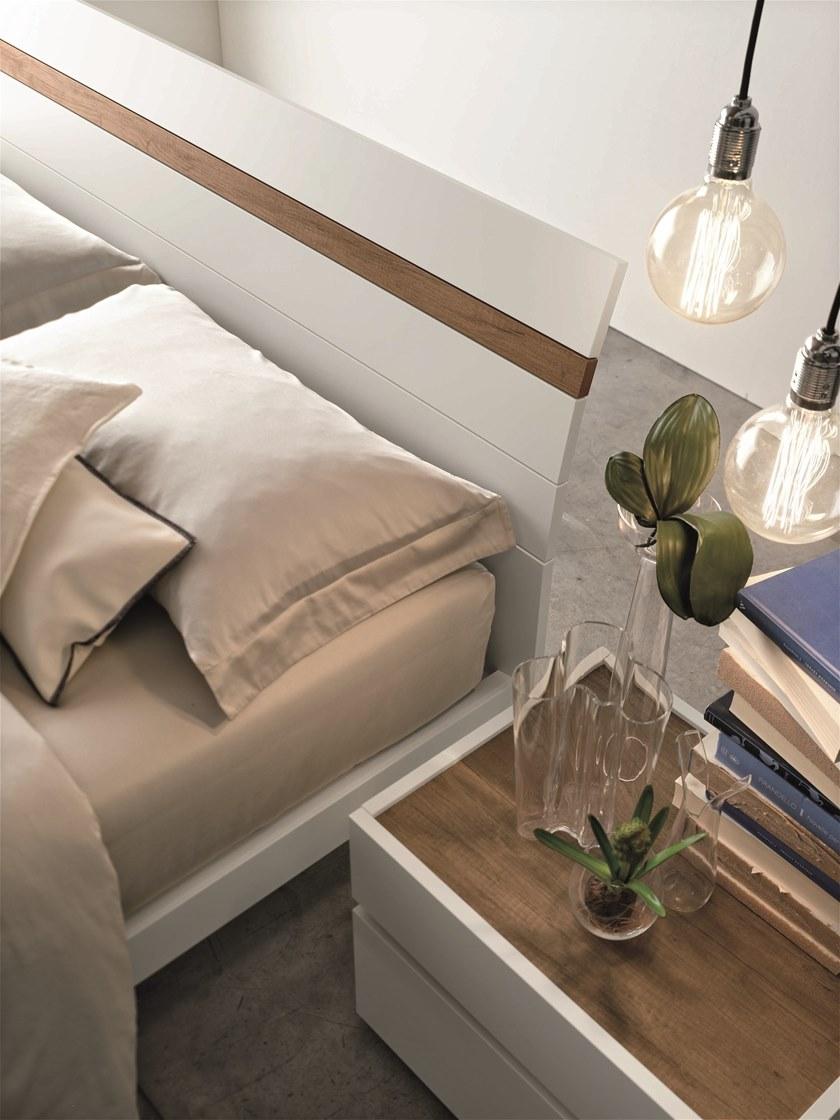 Gruppo Tomasella Двуспальная лакированная деревянная кровать sun-id-1463807 - Вид №3