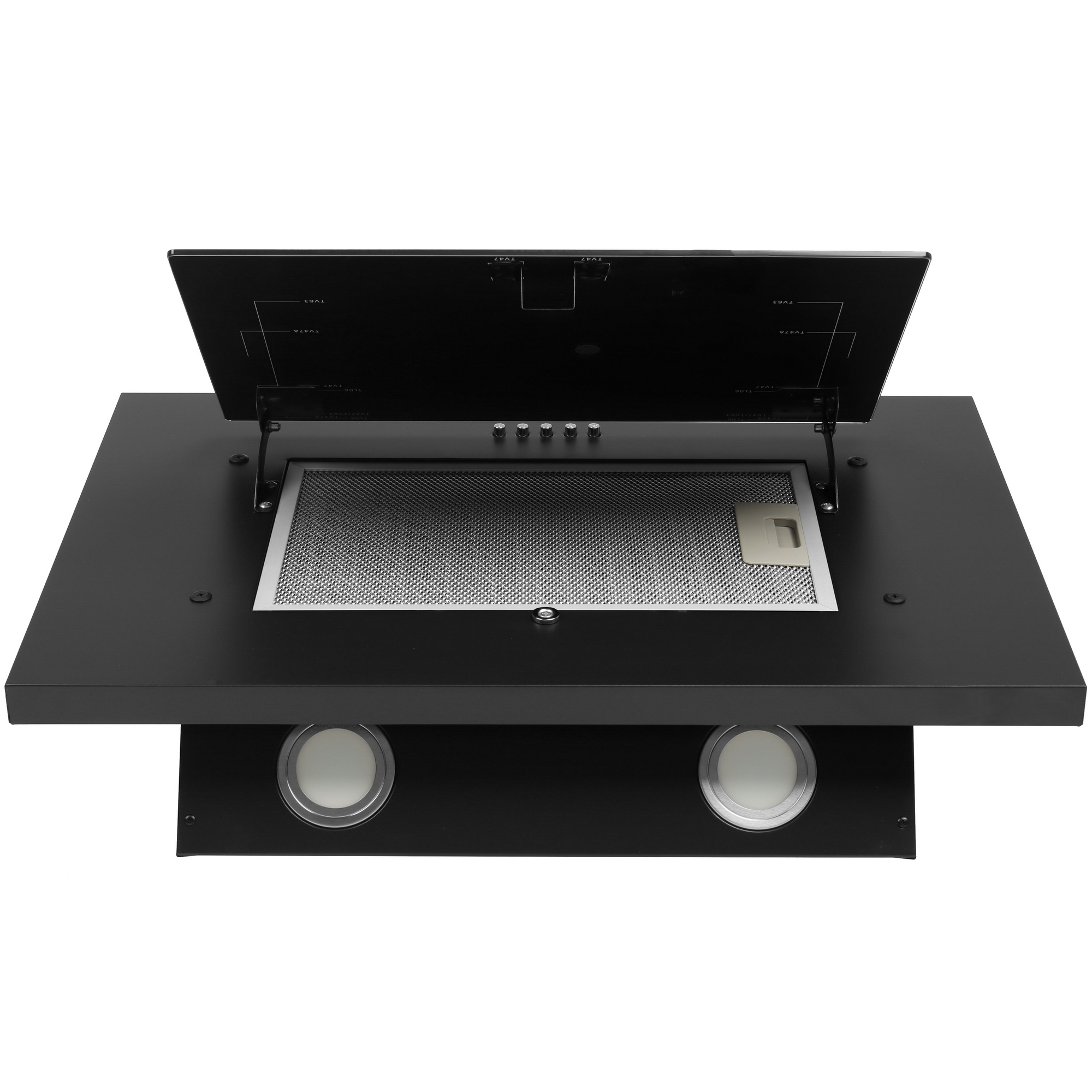 9118241 Вытяжка наклонная HOLBERG Delta 600BL черный/черный STDN-0089513 - Вид №7