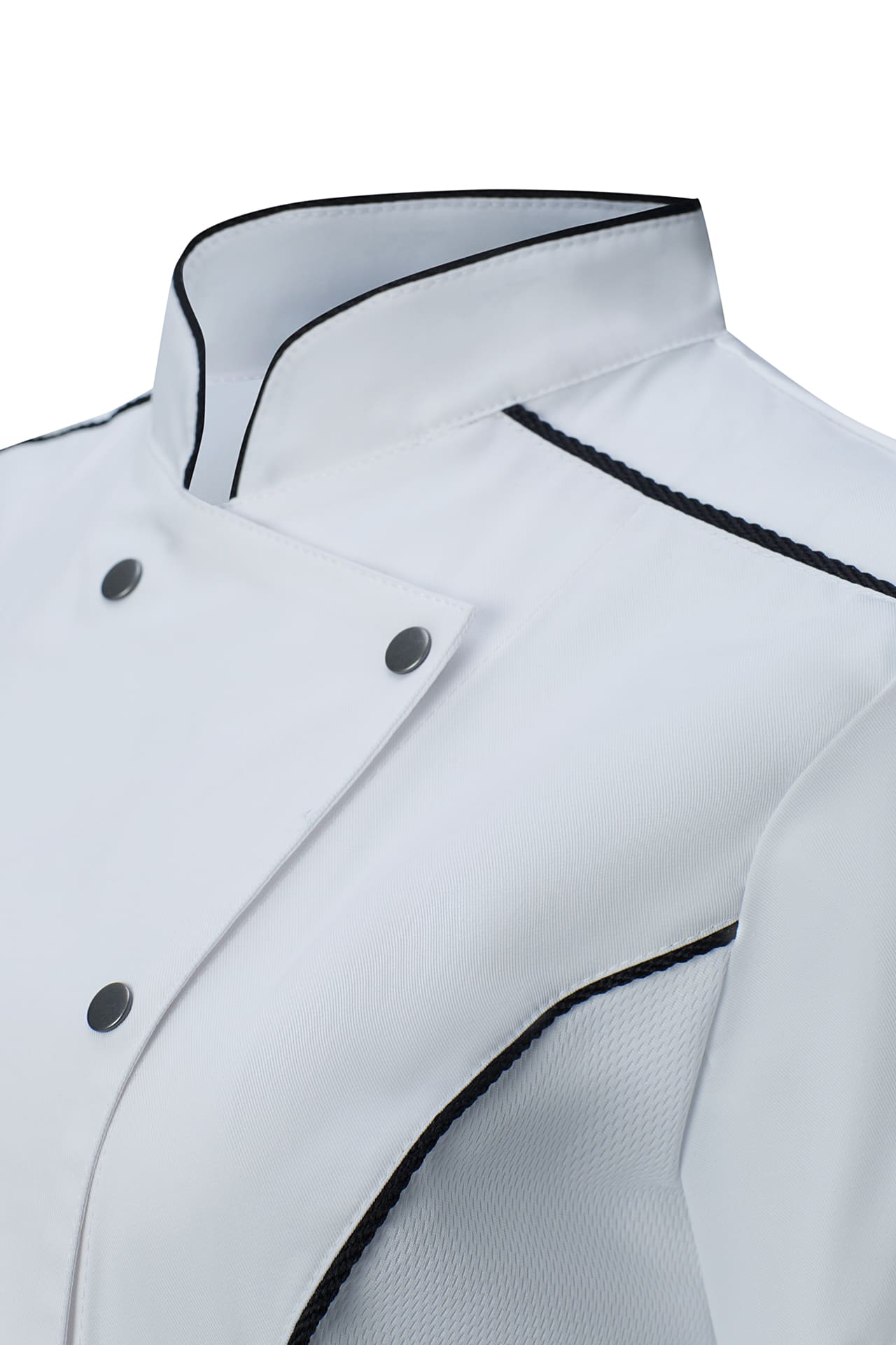 67688 Китель поварской женский цвет white (белый) RICON  Одежда для поваров  размер 44 (S)  - Вид №3