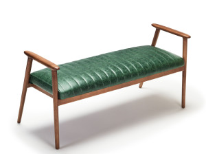 Кожаная скамья