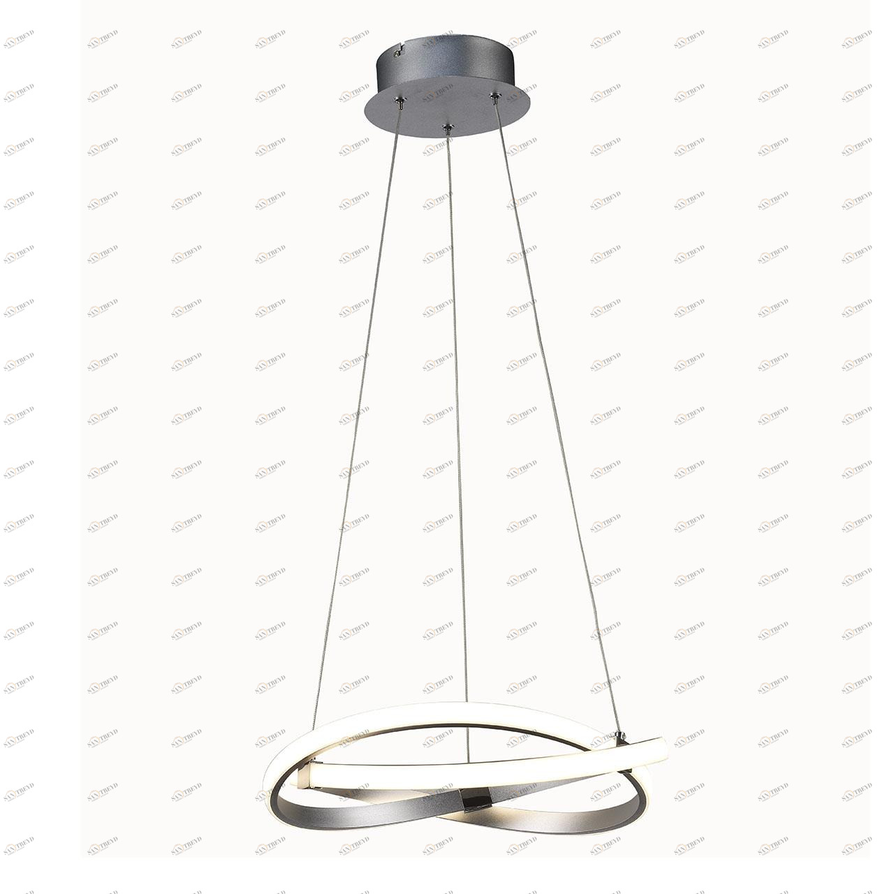 Подвесной светодиодный светильник Mantra Infinity 5384 MANTRA ДИЗАЙНЕРСКИЕ, INFINITY CHROME 072570 Серебро 