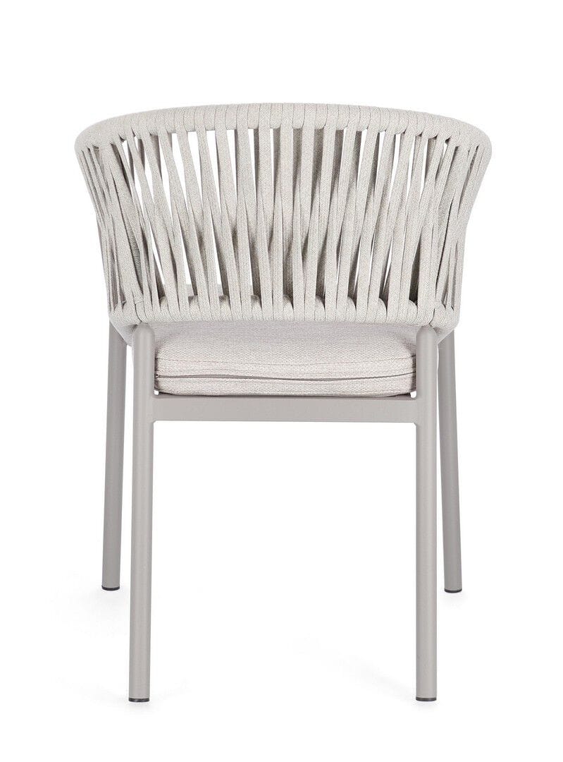 Штабелируемый садовый стул со встроенной подушкой BIZZOTTO Florencia ARCH-00069637 - Вид №6