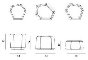 GARDA DESIGN Стол из листового металла sun-id-1349651 - Вид №3
