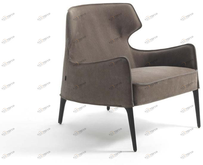 Frigerio Salotti Кожаное кресло Bergere Crosby sun-id-1372795