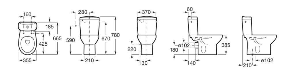Внешняя выхлопная коробка в Китае Roca Victoria ARCH-00050843 - Вид №2