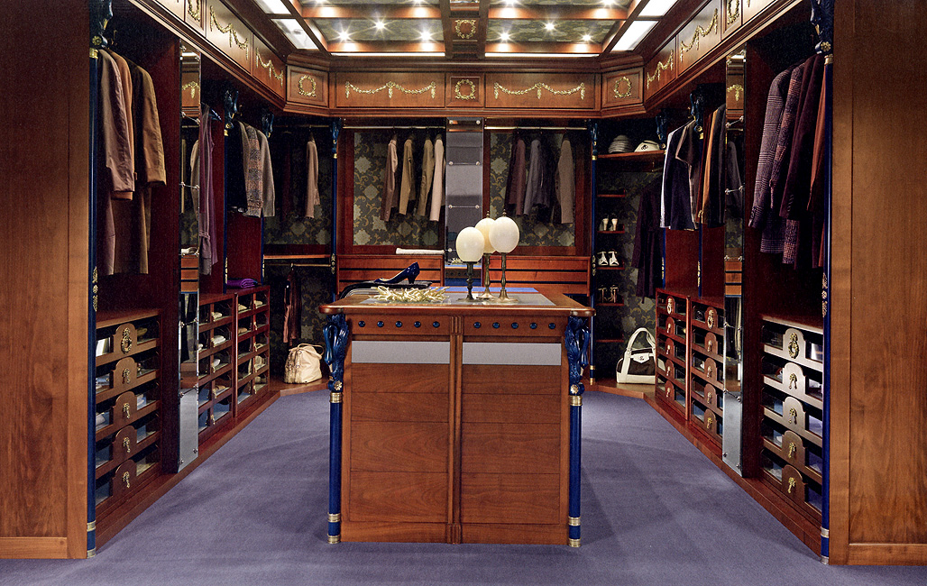 Гардеробная  BAMAX Cigno Nero CLASSICO