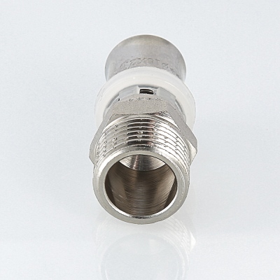 VTm.201.N.002005 Пресс-фитинг с переходом на наружную резьбу Valtec 20 мм х 3/4"  - Вид №6