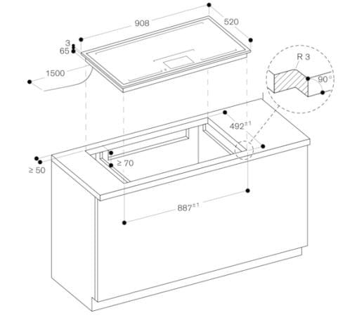 Индукционная плита GAGGENAU серия 400 ARCH-00123689 - Вид №5