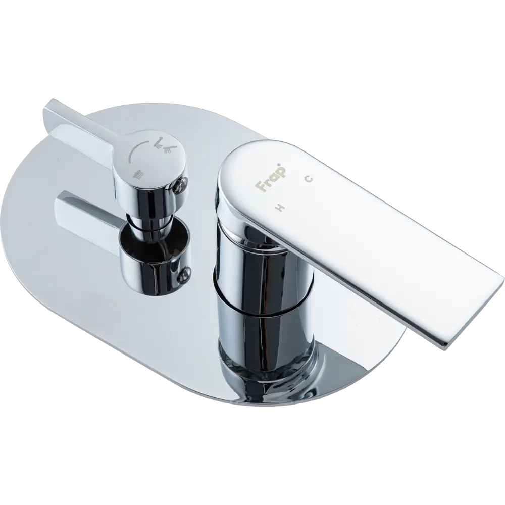 Душевая система Frap Arne F71204 скрытого монтажа цвет хром 89359065 STLM-2203533  - Вид №6