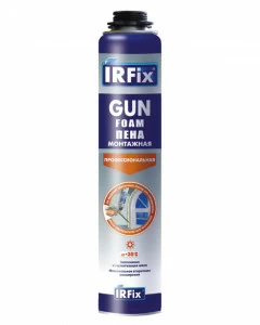 Пена монтажная профессиональная IRFix GUN 750мл