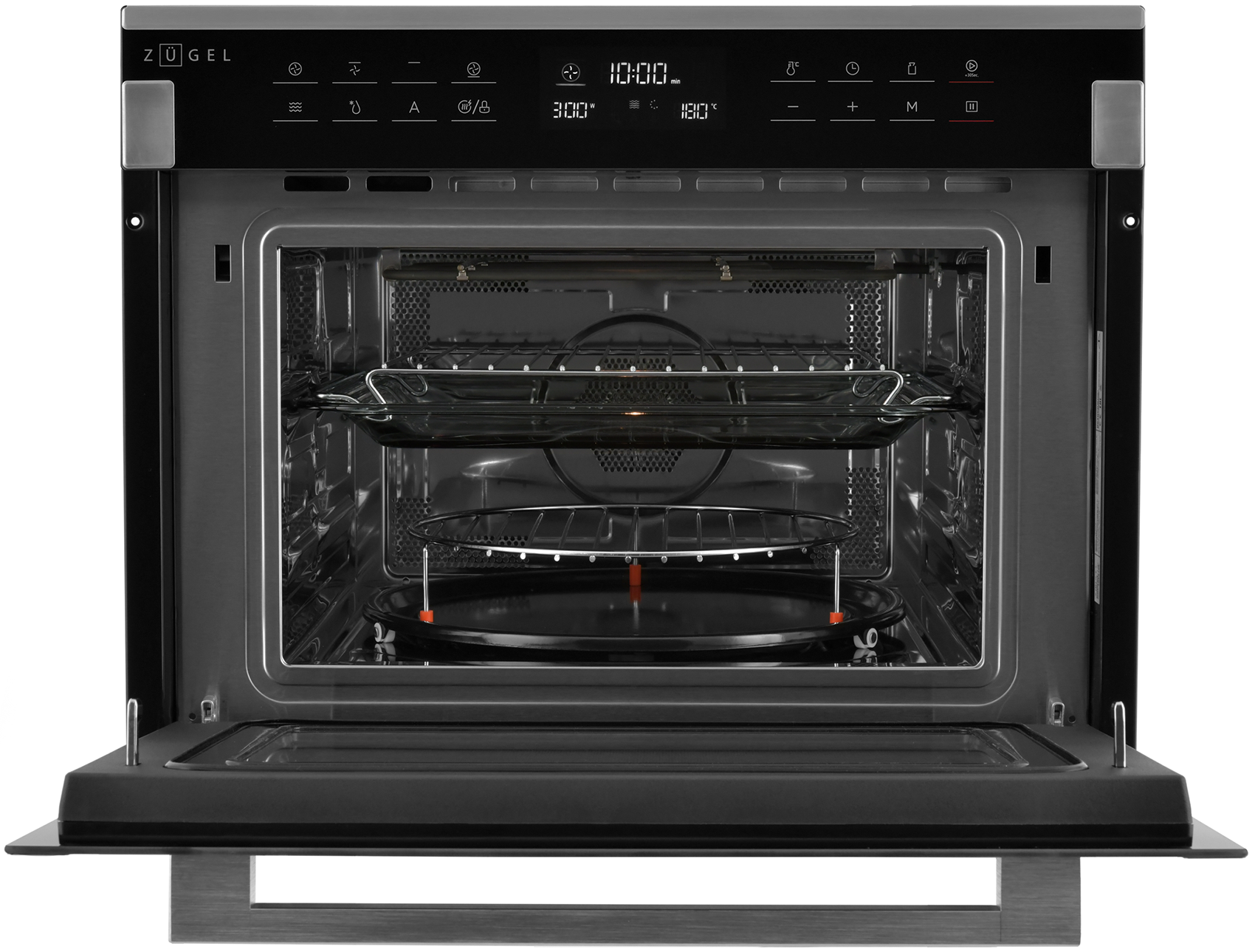 9226436 Электрический духовой шкаф ZUGEL ZOE610X серебристый STDN-0136109 - Вид №1