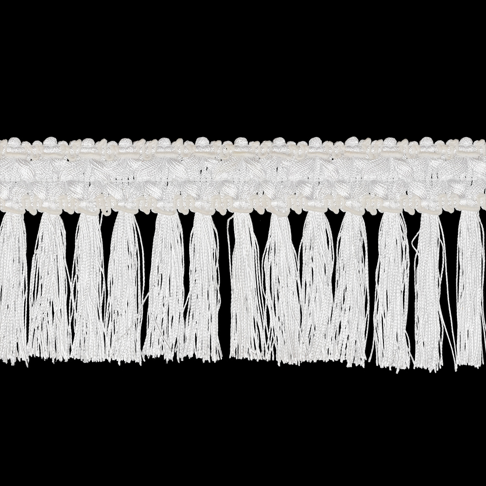 2035 Бахрома 70 мм №001 белый Gamma 