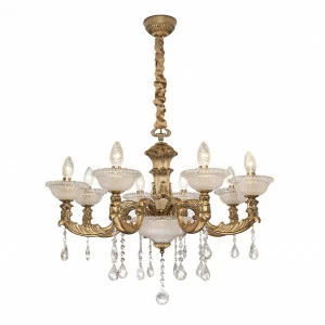 Подвесная люстра Silver Light Demetra 729.53.8 SILVER LIGHT ДИЗАЙНЕРСКИЕ, DEMETRA 186179 Золотой