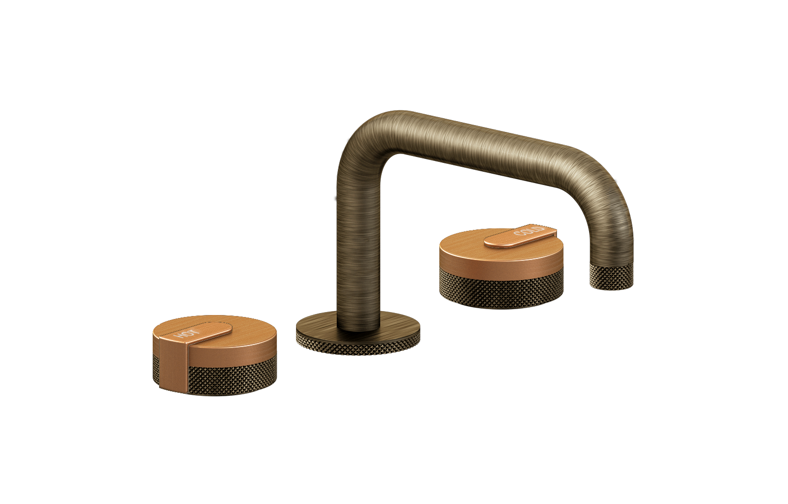 E-11510-R1BRG-L1BRG-VBB Смеситель для умывальника на 3 отвертия GRAFF MOD+