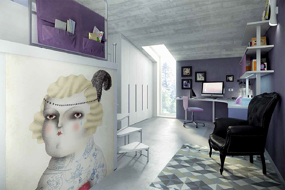 Детская из модулей  TUMIDEI 316 