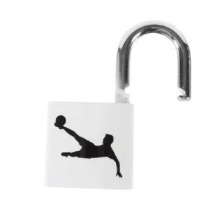 Замок навесной Apecs PD-23-32-Sport Football, чугун/сталь