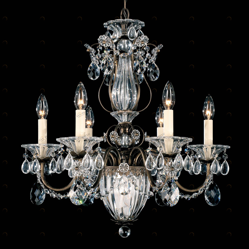 Люстра 1246-48 от Schonbek серебряная SCHONBEK ДИЗАЙНЕРСКИЕ 246670 Серебряный 