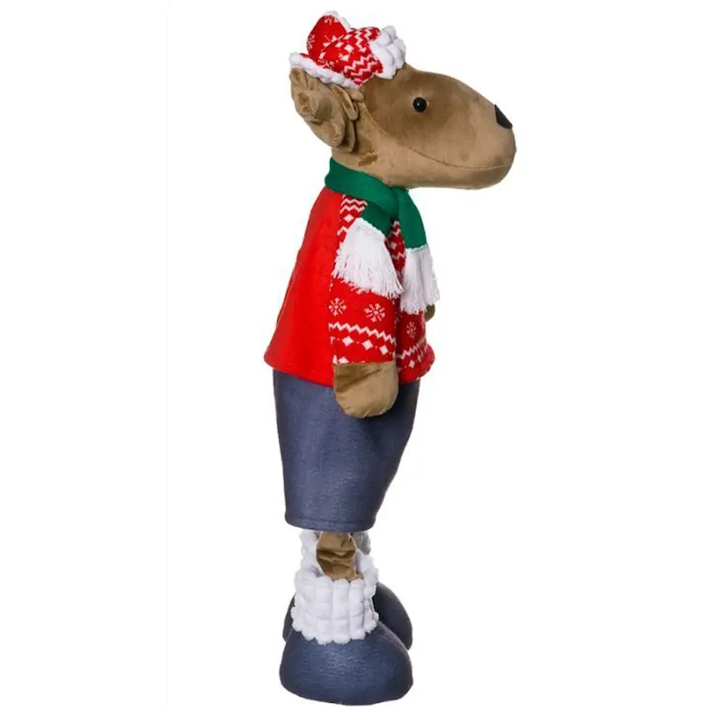 Фигура декоративная Naterial Лось h80 см красный STLM-2089392 - Вид №2