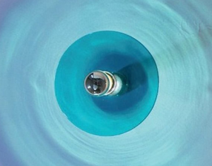 092224 Бра хром - бирюзовое стекло Aromas del Campo Fest