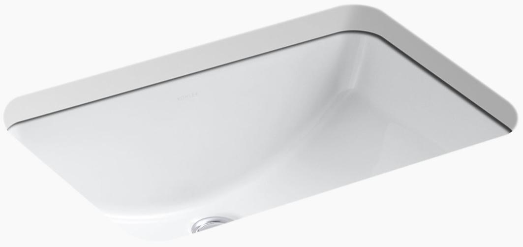 K-2214-G-96 Накладная раковина под столешницу  прямоугольная Kohler  - Вид №1