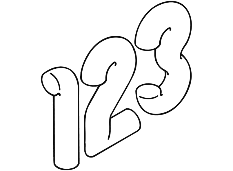 702.165.8 номера домов HEWI Türzubehör  - Вид №4