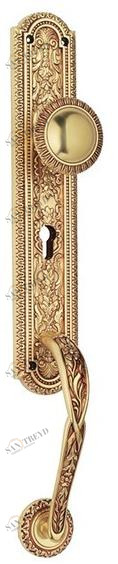 LINEA CALI' Латунная ручка с замком в стиле Людовика xiv Jardin sun-id-1370539