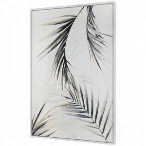 Панно интерьерное с белым подрамником из дерева 90х60 см черно-золотое Tomas Stern TOMAS STERN  00-3872664 Золото;черный;разноцветный