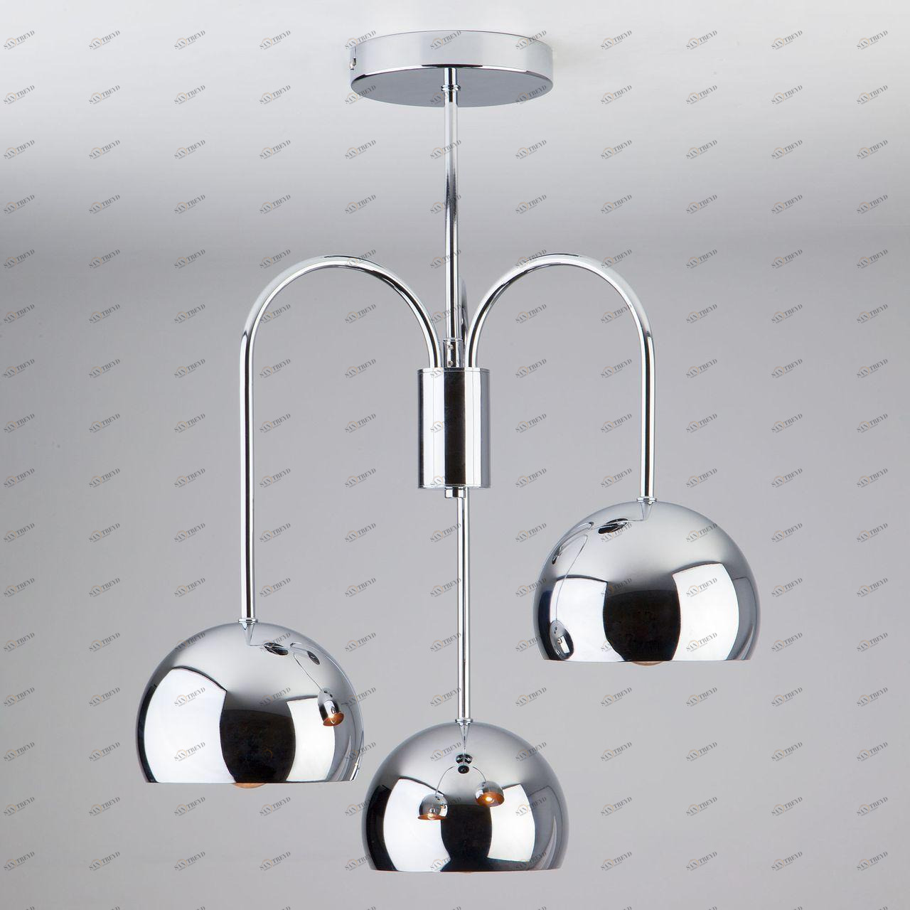 Подвесная люстра Eurosvet Solario 70067/3 хром EUROSVET SOLARIO 187568 Хром 