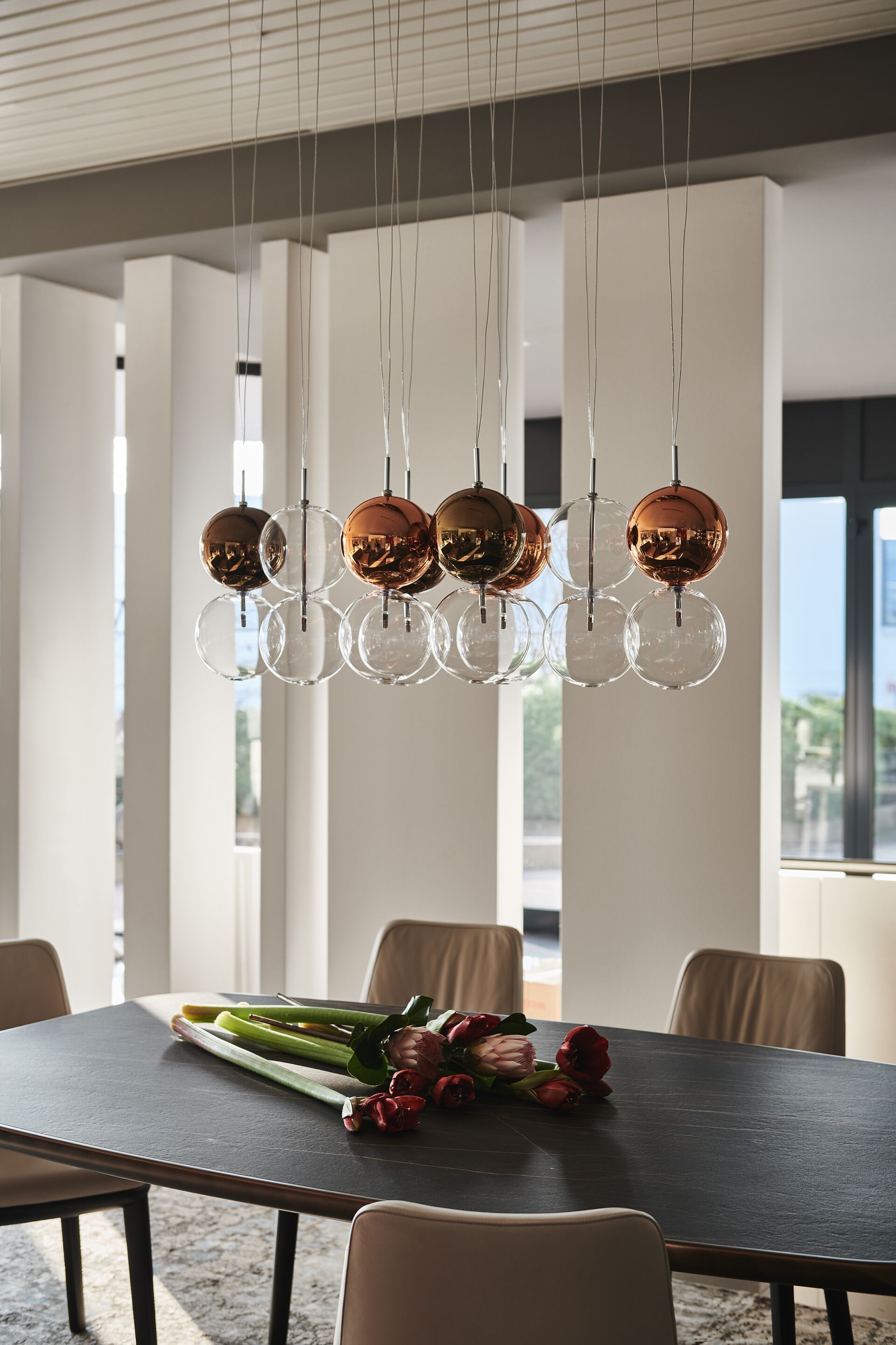 Стеклянный подвесной светильник Cattelan italia APOLLO ARCH-00053475 - Вид №2