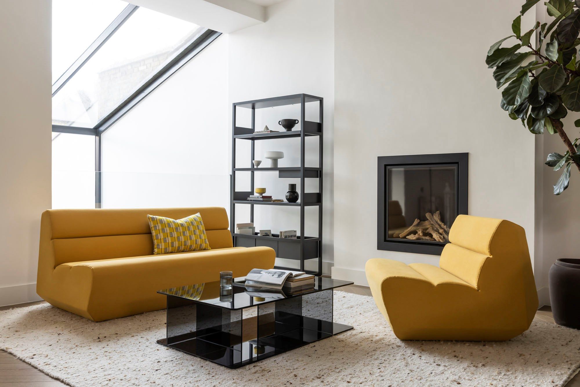 Прямоугольный журнальный столик из закаленного стекла Case LUCENT ARCH-00147658 - Вид №13